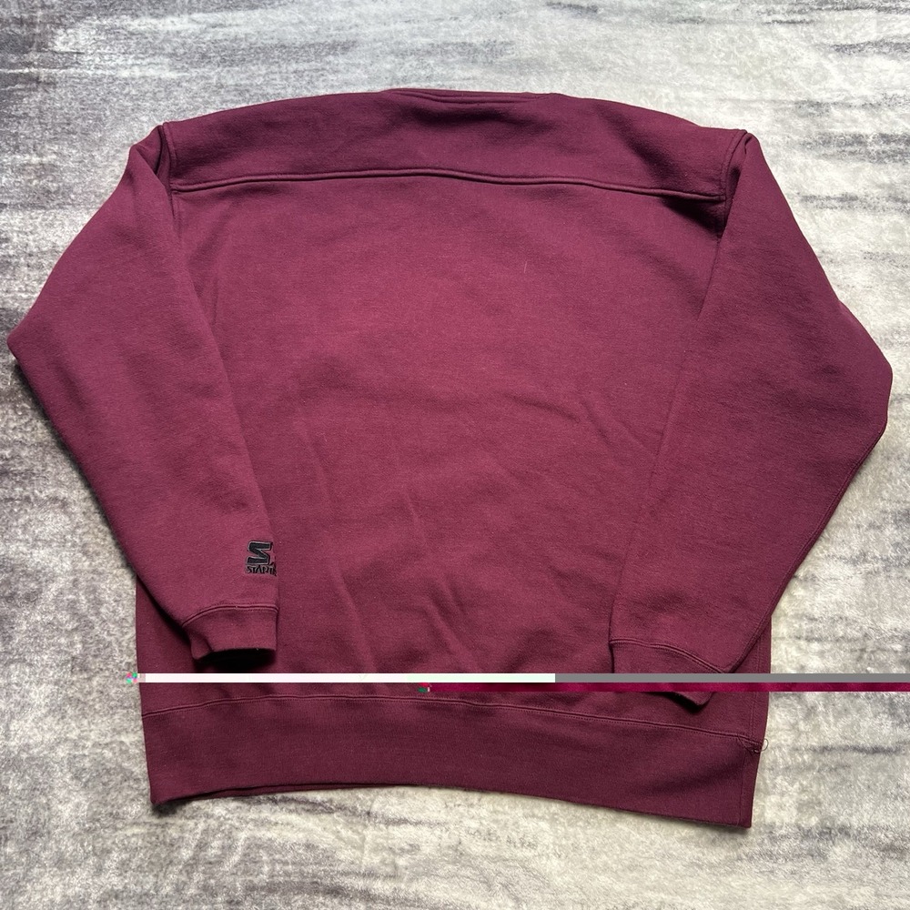 Vintage Starter Minnesota Golden Gophers Sweatshirt Unisex L Maroon College - Picture 8 of 8